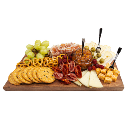 Tabla personalizada con quesos y carnes frías: chica